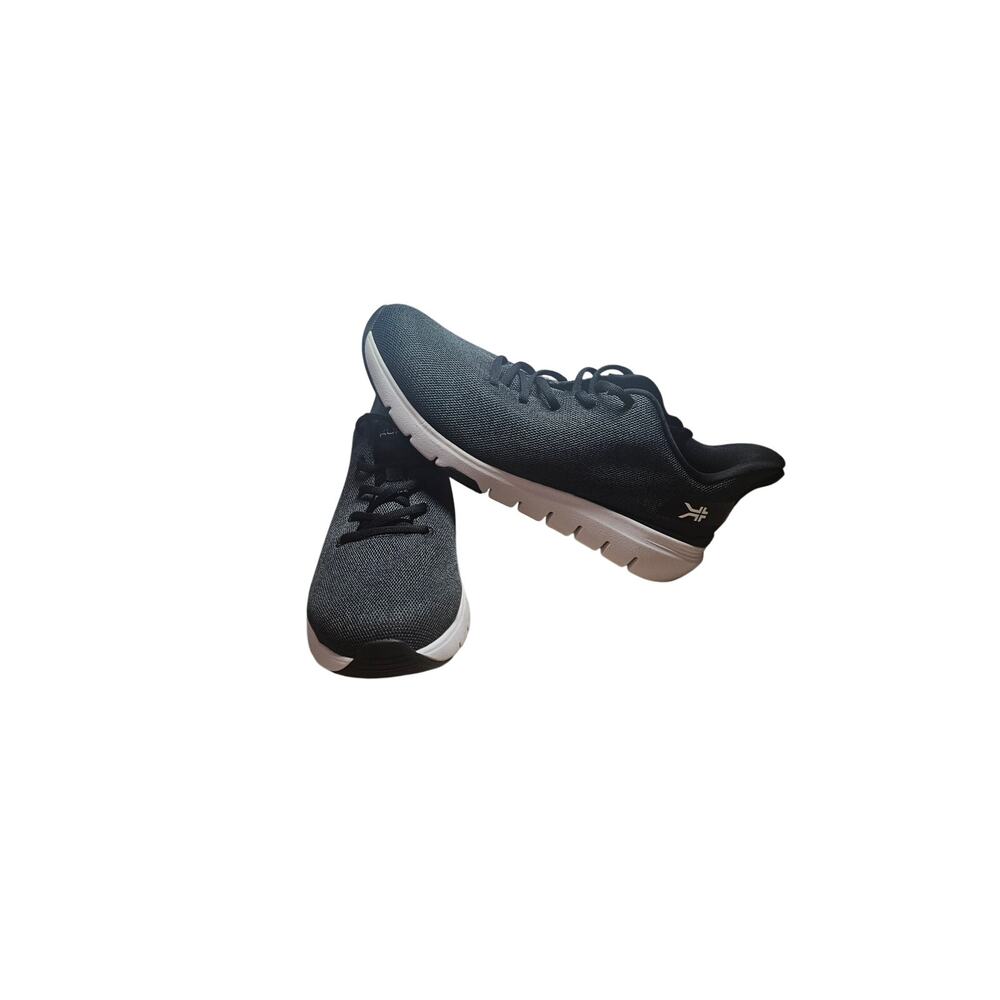 Kuru Footwear Mens Moyen Flex Via Black White Size 11.5 Medium